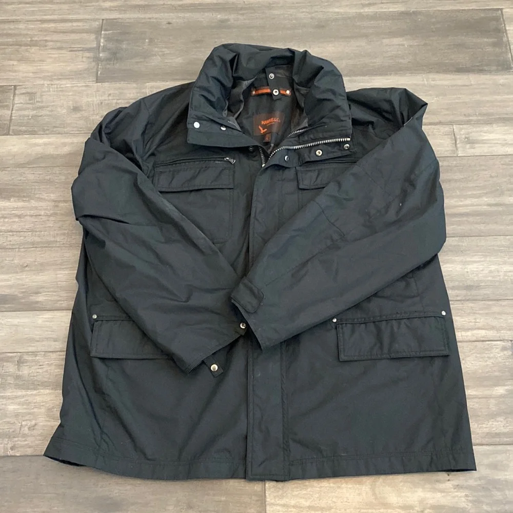 Hawke & Co Outfitters‎ Mens Jacket Black Size: XL